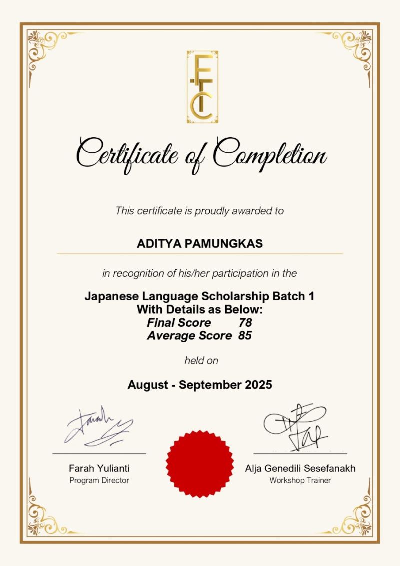 Japanese Language Scholarship 2025